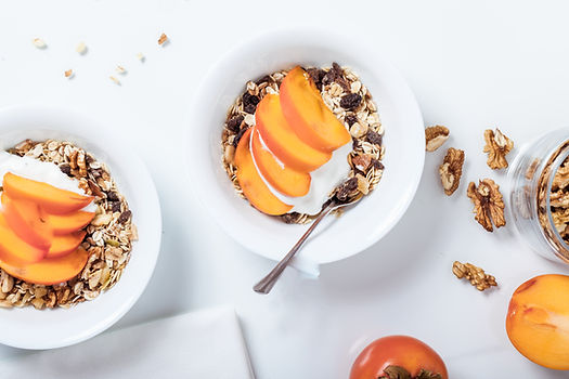 Peaches in Oatmeal